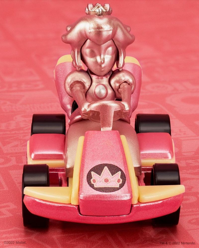 Mario Kart Pink Gold Peach Sdcc Exclusive