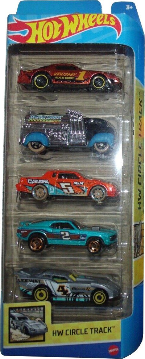 2023 HW Circle Track & Hot Wheels City 5-Packs