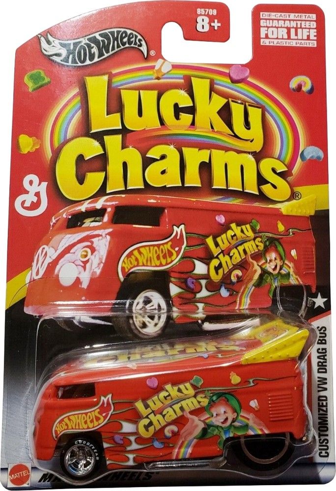 hot wheels lucky charms vw bus