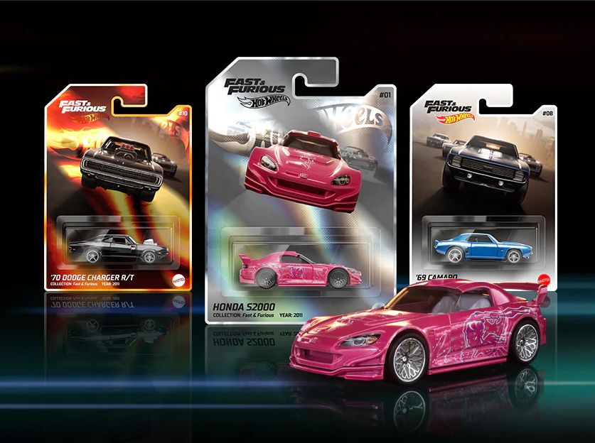 ミニカー Hotwheels FAST&FURIOUS NFT GARAGE S2000 Revving Up the NFT Market: Mattel Unveils Fast & Furious