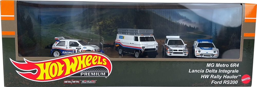 白赤青) HW Rally Hauler つけ加え バン