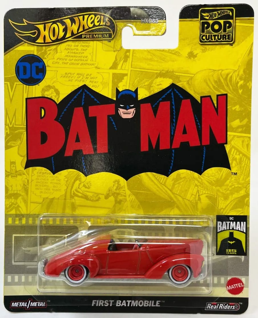 First Batmobile - Hot Wheels 2024 Pop Culture - Mix B