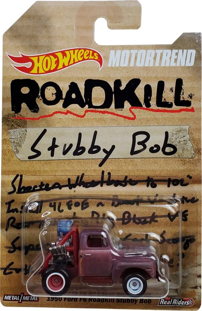 Roadkill Stubby Bob - Hot Wheels Giveaway