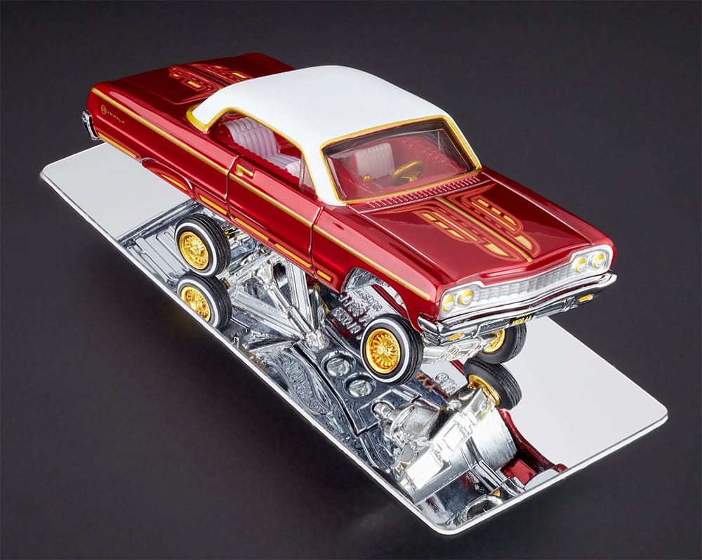 入荷now 安全 SS Impala Chevy 1964 - Club Line Red ミニカー