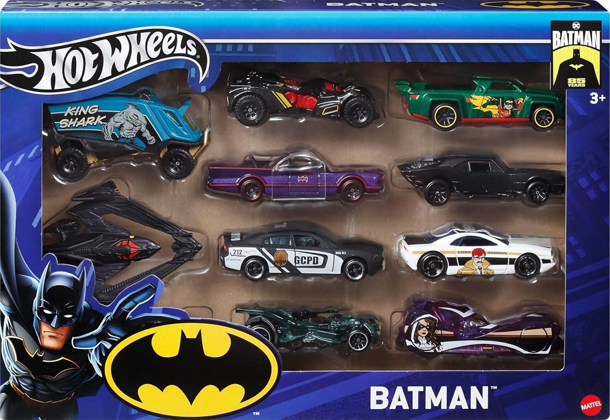 Hot Wheels 2024 Batman 10 Pack