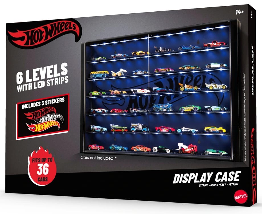 Hot Wheels Display Cases