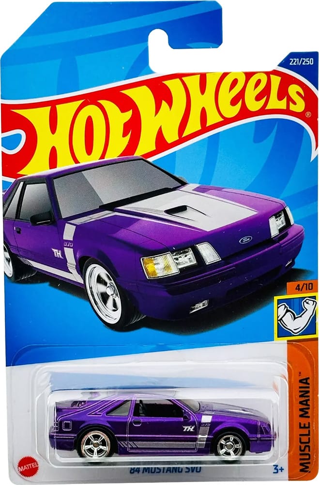 '84 Mustang SVO - 2022 Super Treasure Hunt - Hot Wheels Giveaway