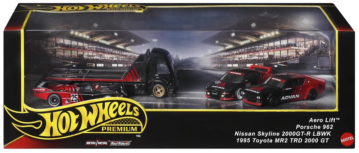 ADVAN 2025 Hot Wheels Box Set