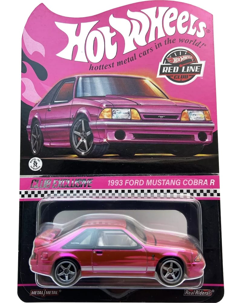 1993 Ford Mustang Cobra R - 2024 RLC - Hot Wheels Giveaway