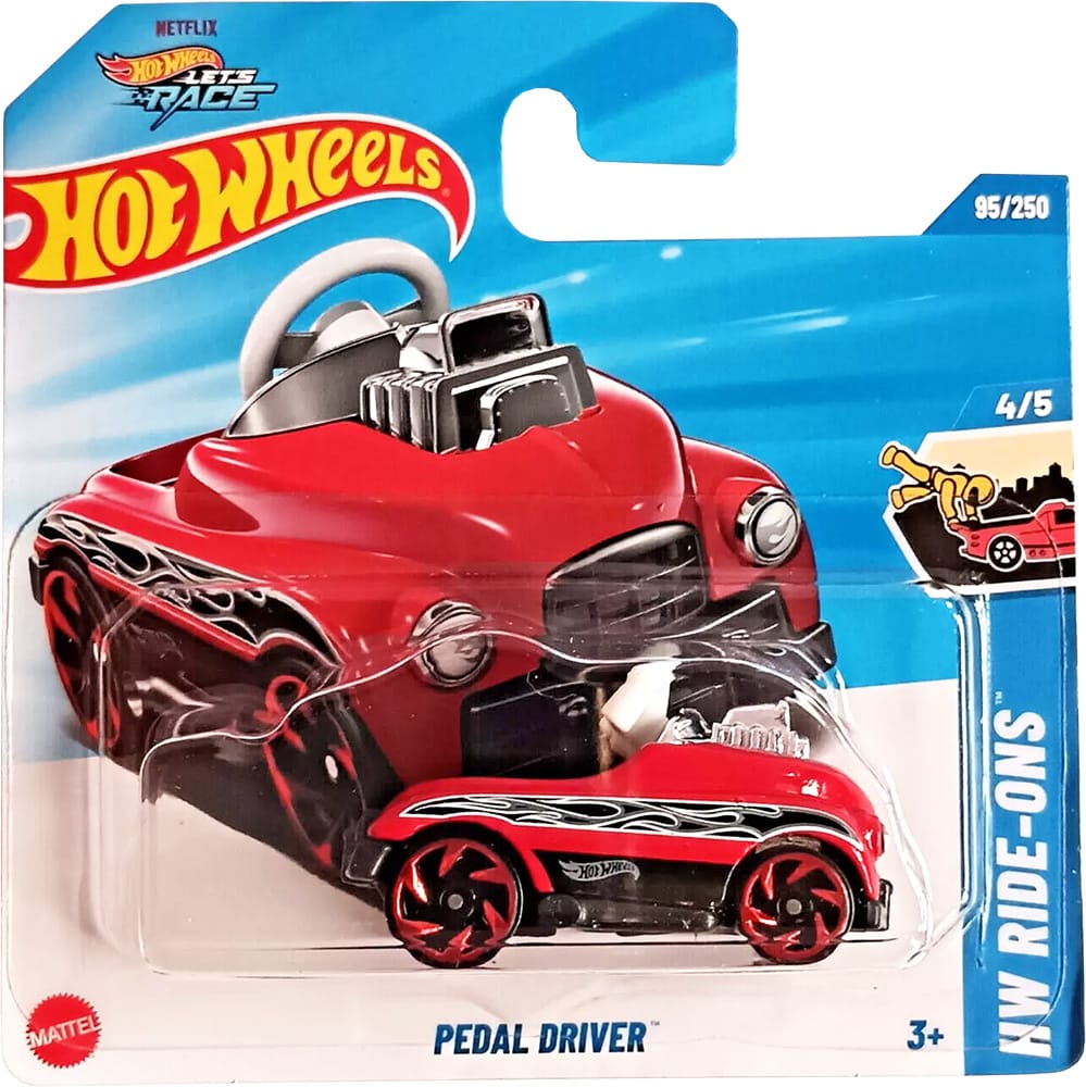 Hot wheels pedal driver on sale