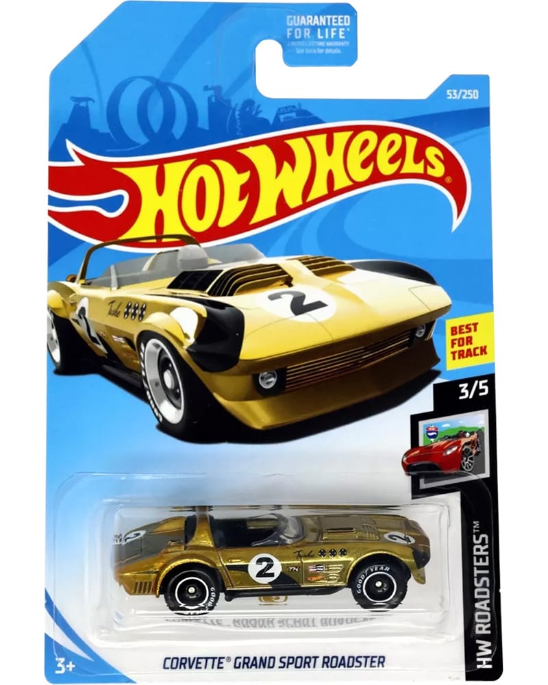 Corvette Grand Sport Roadster - 2019 Super Treasure Hunt - Hot Wheels Giveaway