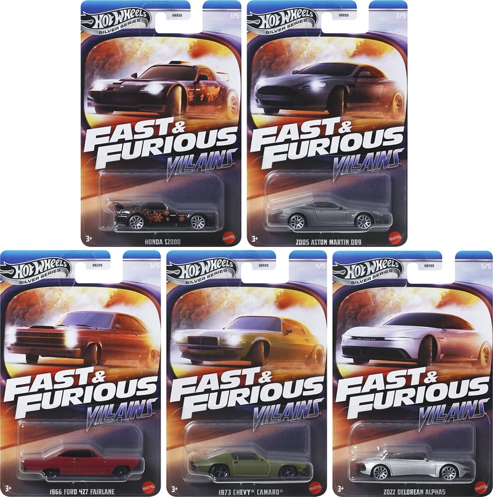 2025 Fast Furious Villains 2025 Hot Wheels FF Villains 0