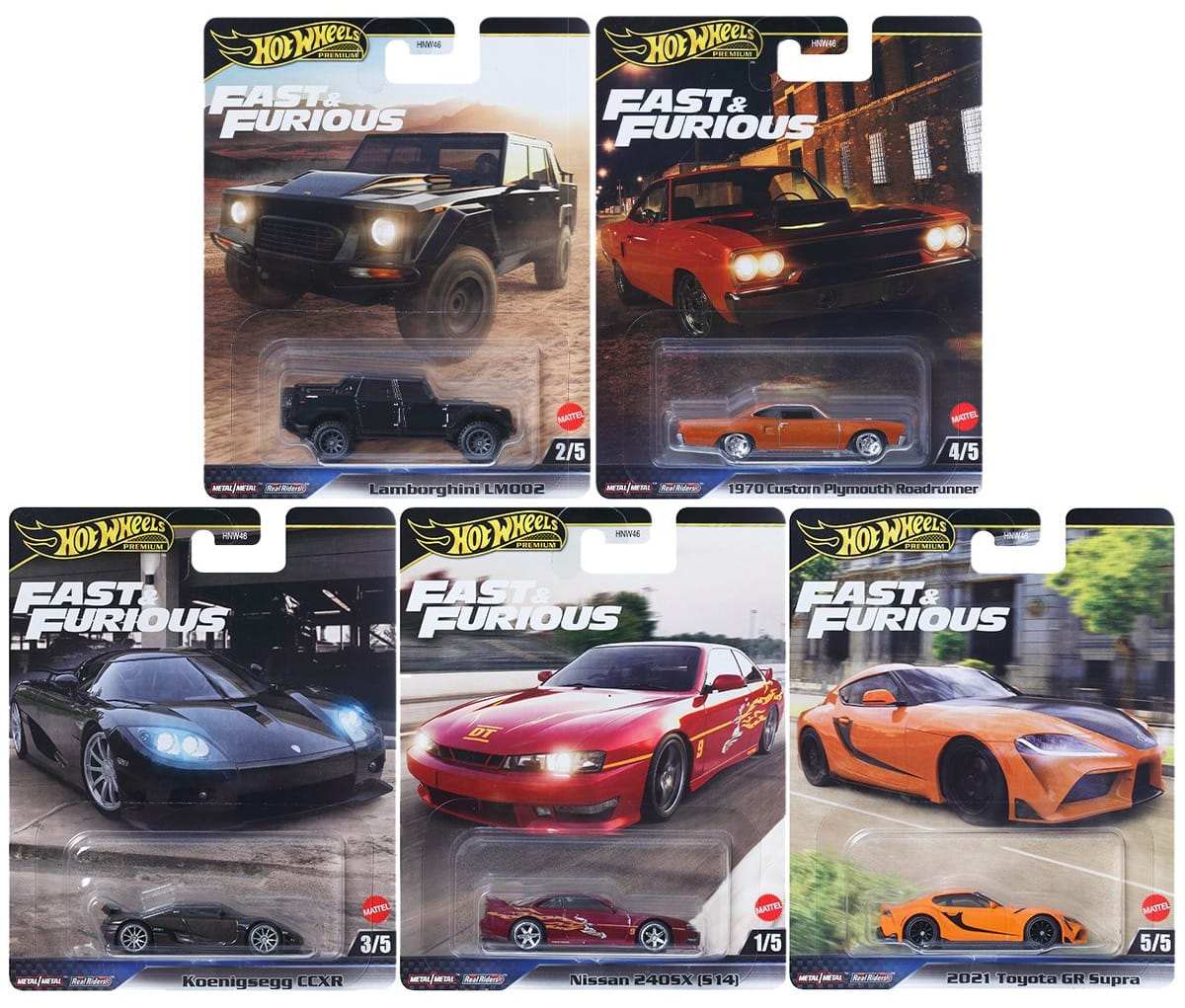 Hot Wheels 2025 Fast & Furious Premium - Mix 3