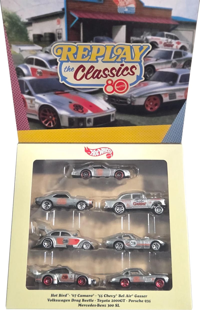 2025 Hot Wheels Replay the Classics 7-Car Box Set