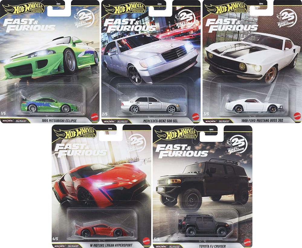ホットウィール　Fast & Furious 60台セット Hot Wheels Premium Fast & Furious Tokyo Drift Bundle | Mattel
