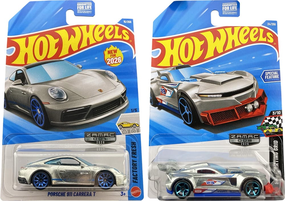 2026 Hot Wheels Zamac Edition 1 & 2