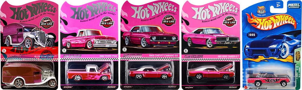 Pretty in Pink - January Hot Wheels Giveaways