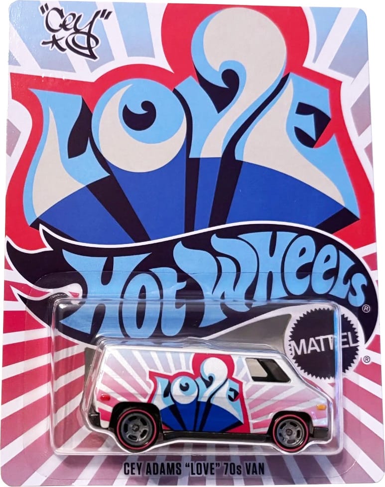 Cey Adams "Love" 70s Van - Hot Wheels Giveaway