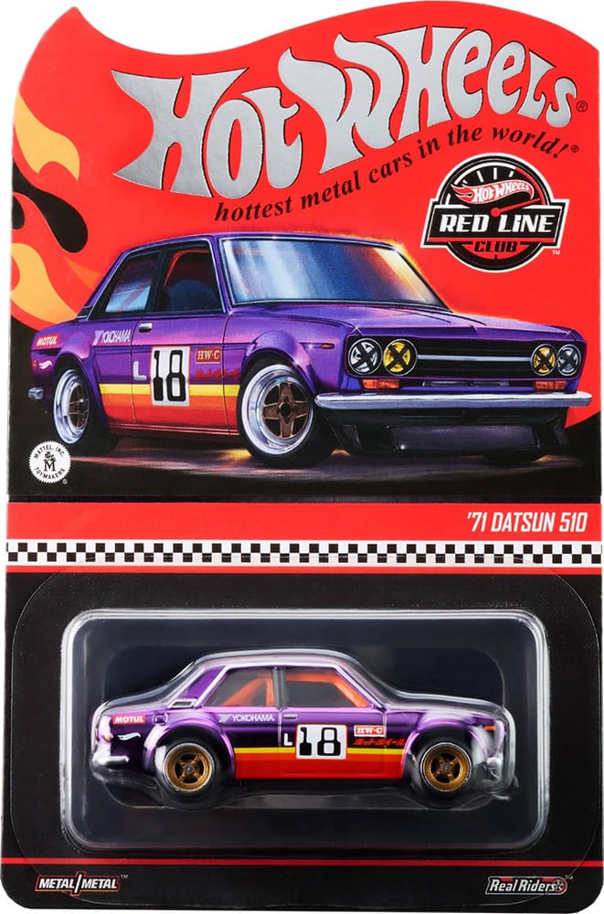 71 Datsun 510 - Hot Wheels 2026 Red Line Club
