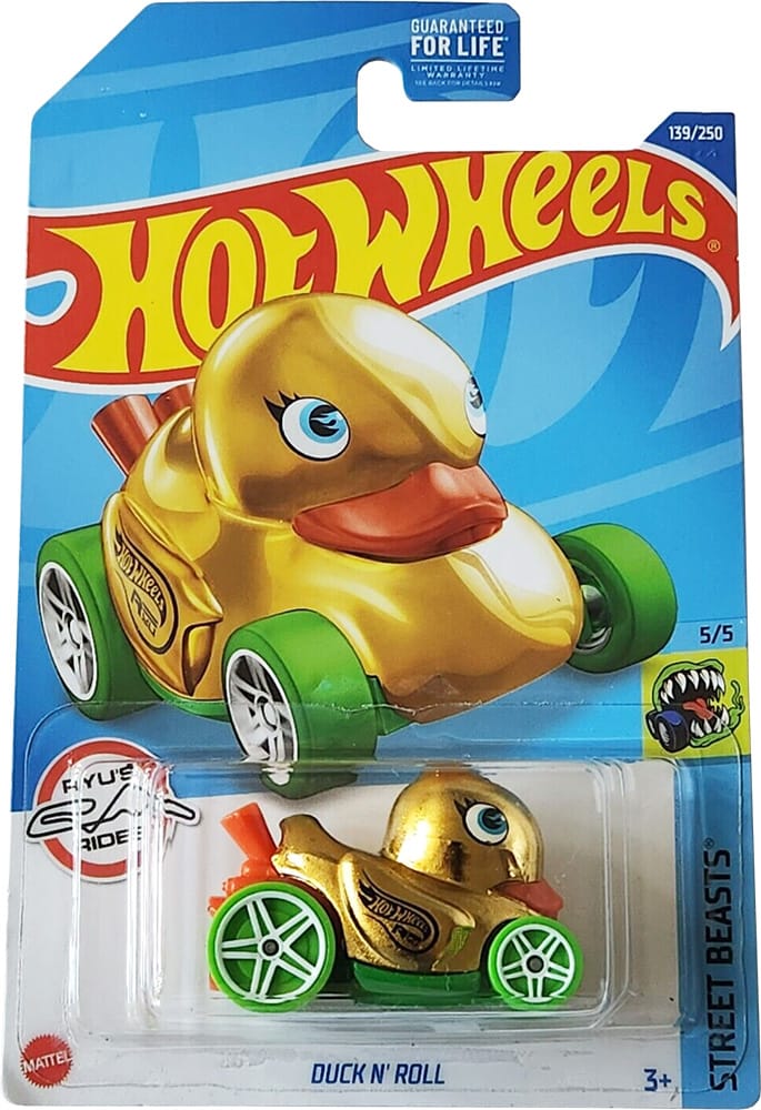 Duck N' Roll - 2022 Treasure Hunt - Hot Wheels Giveaway