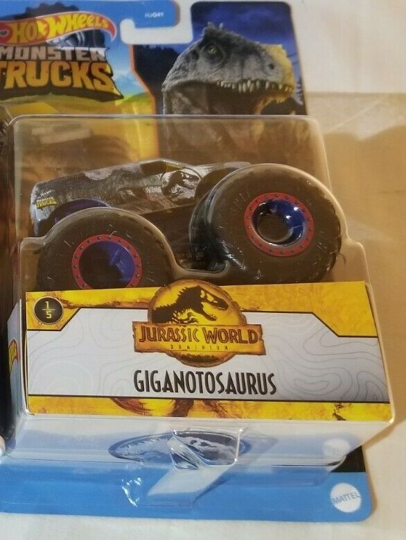 Jurassic World Dominion Hot Wheels Monster Trucks