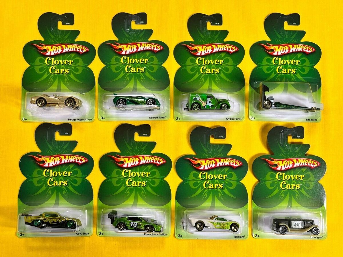 Happy Saint Patrick's Day - Clover Cars