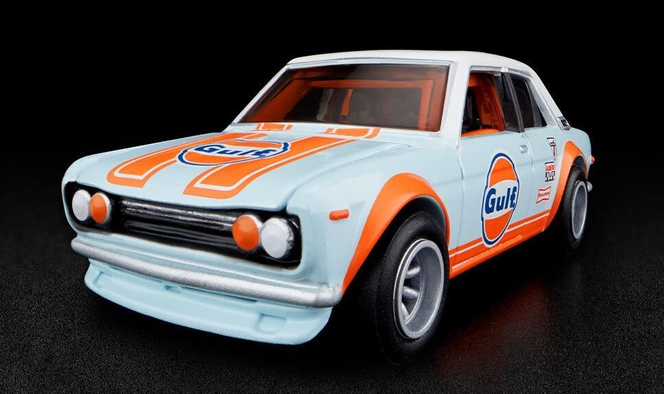 Red Line Club '71 Datsun 510 with Gulf Graphics