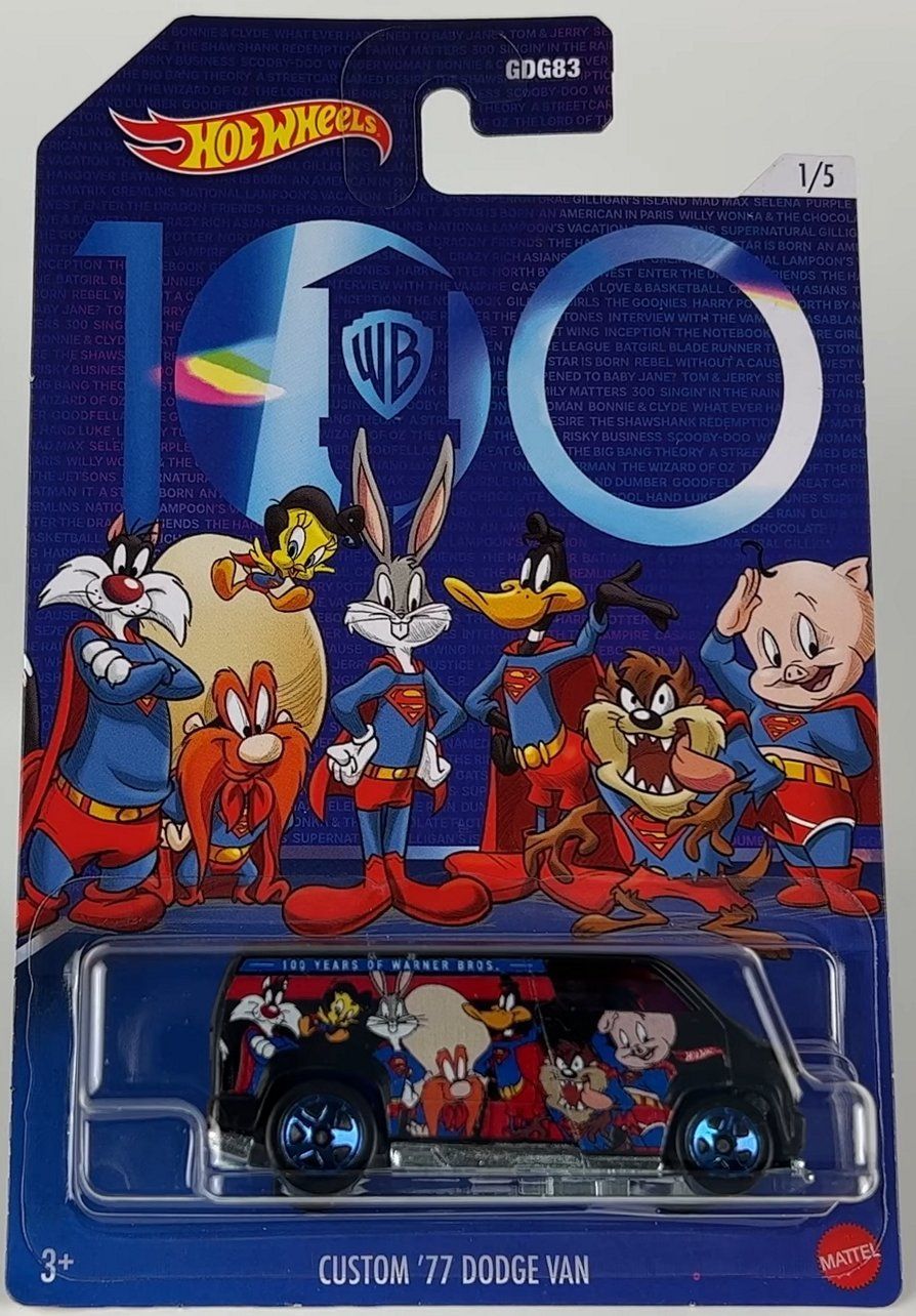 Hot Wheels Warner Bros. 100th Anniversary Series
