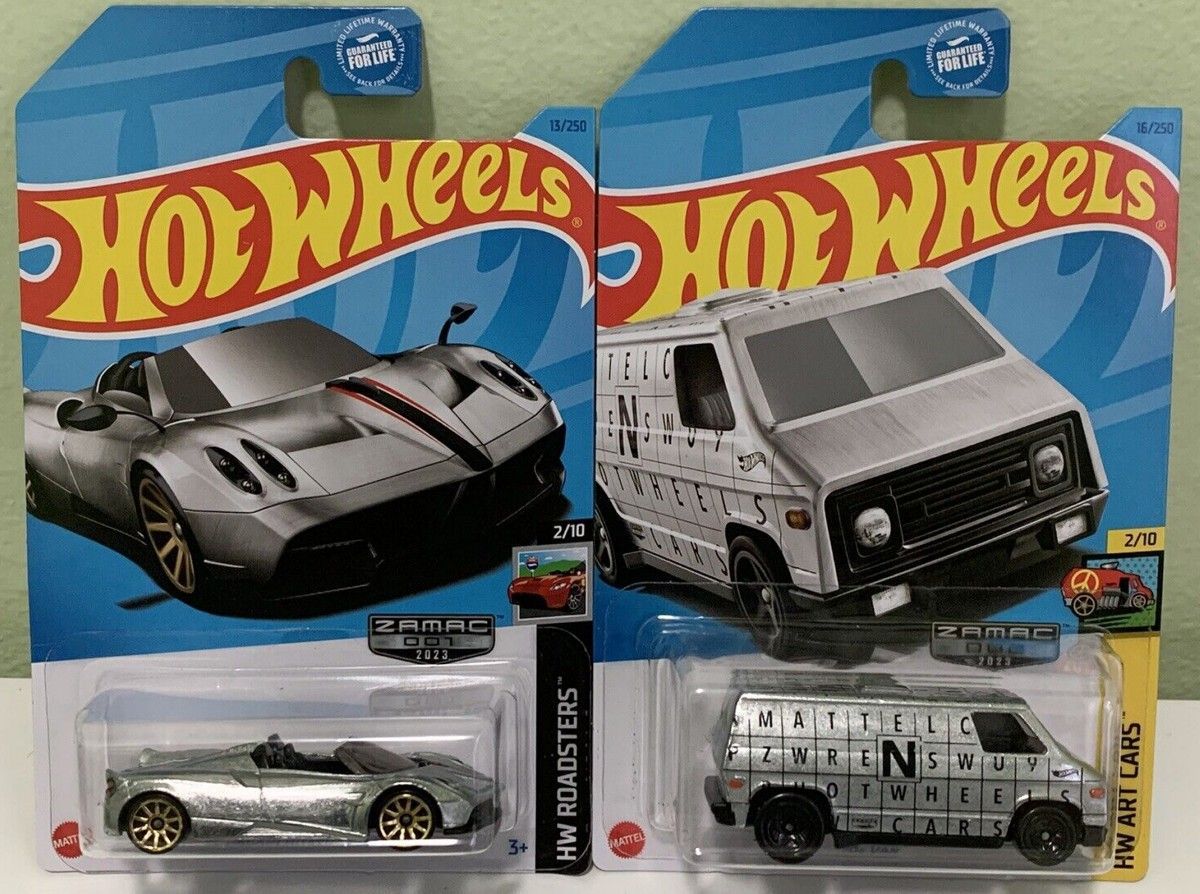 2023 Hot Wheels Zamac Edition 1 & 2