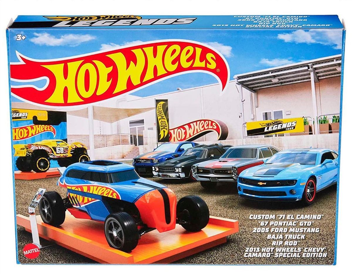 Hot Wheels Legends 6-Car Box Set