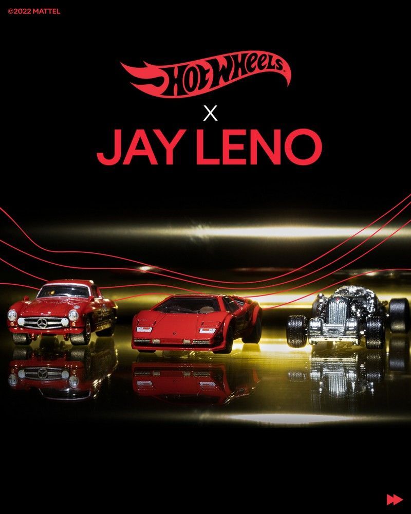 Hot Wheels x Jay Leno - Infographic