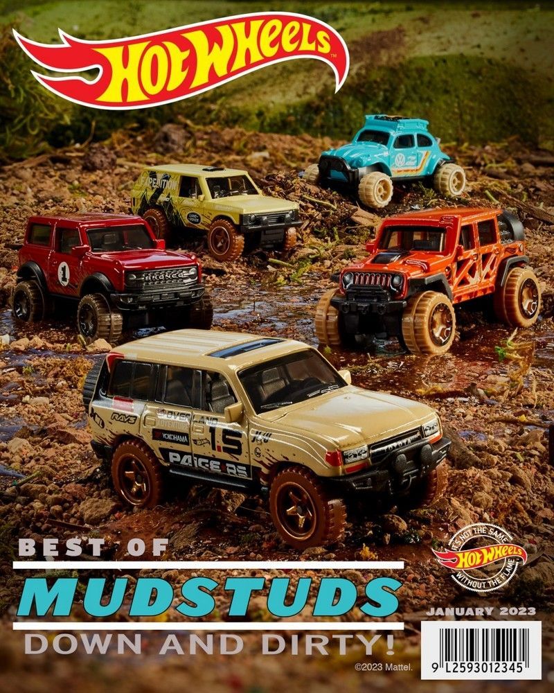 Hot Wheels Mud Studs - Promo Pics