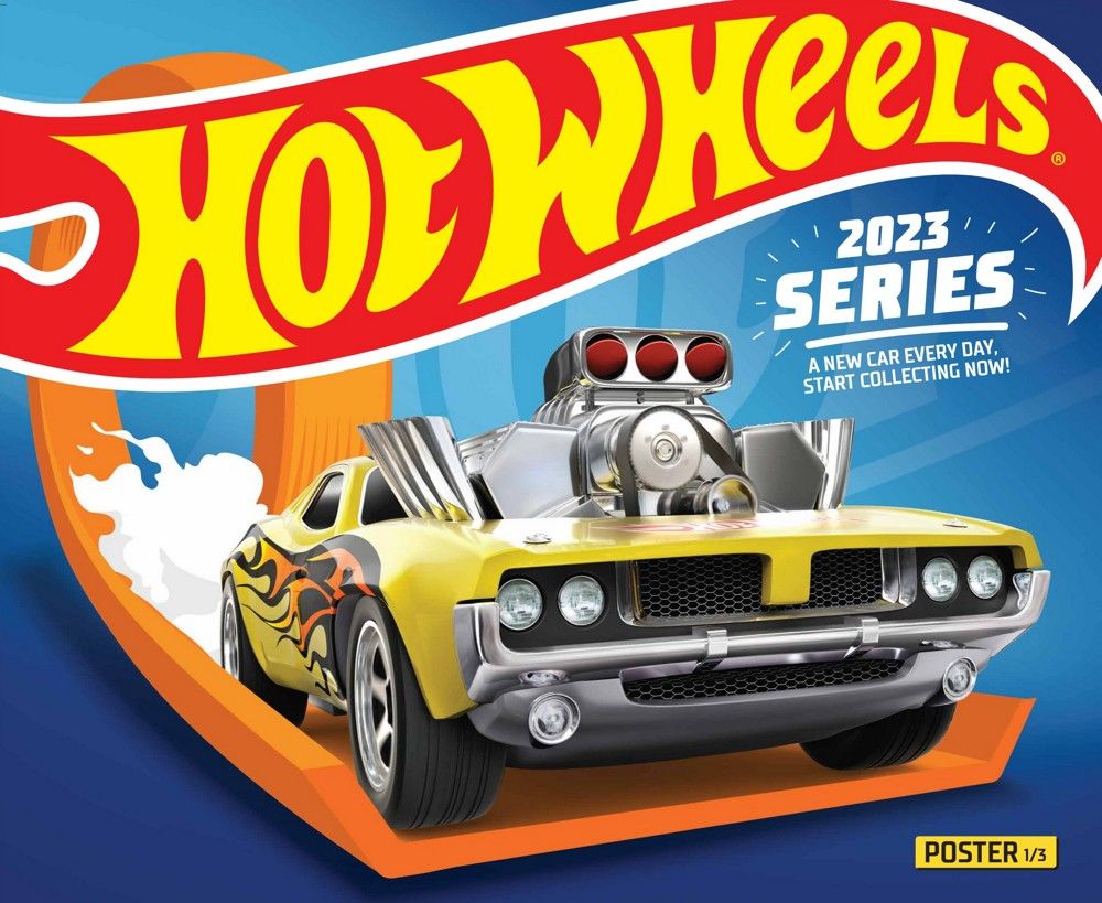 Hot Wheels 2023 Poster