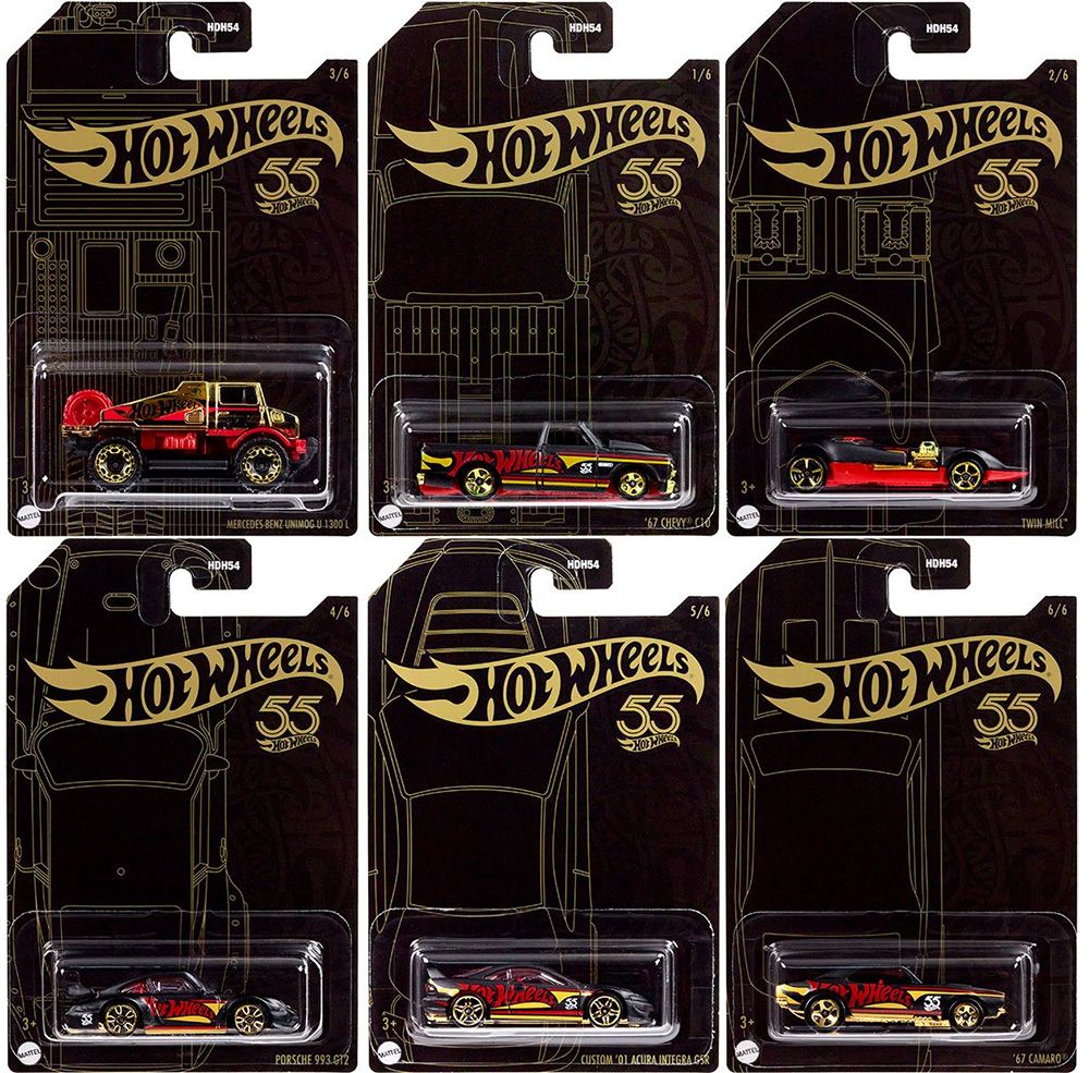 Hot Wheels 55th Anniversary Series - Mix 2