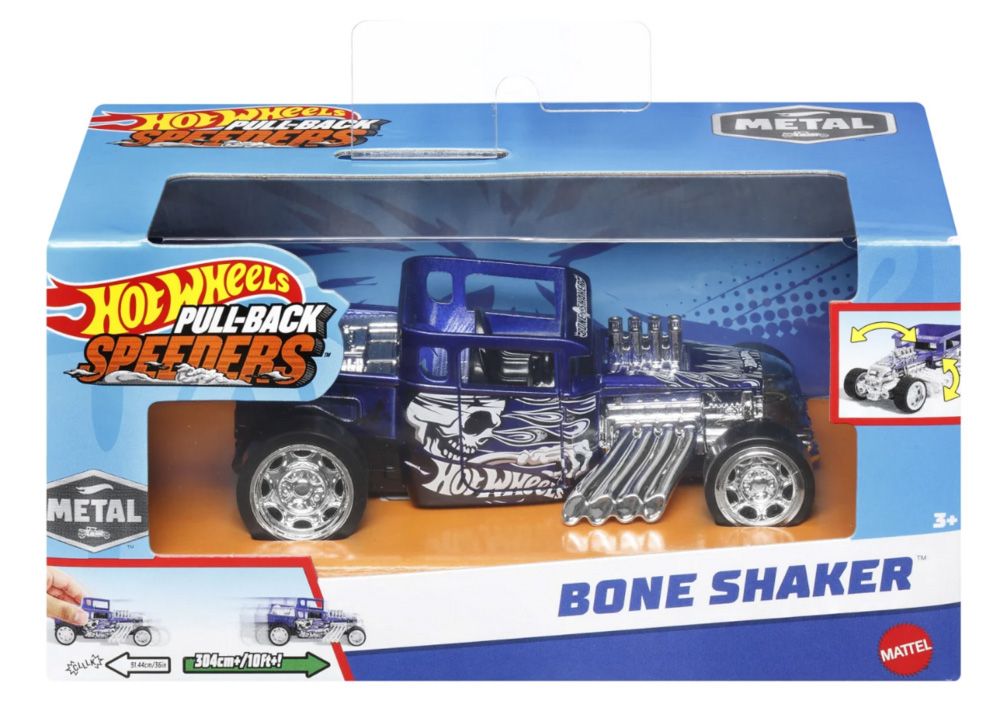 Hot Wheels Pull-Back Speeders