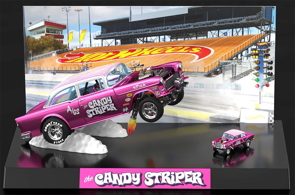 Candy Striper - 1:18 '55 Chevy Bel Air Gasser - Red Line Club (Update)