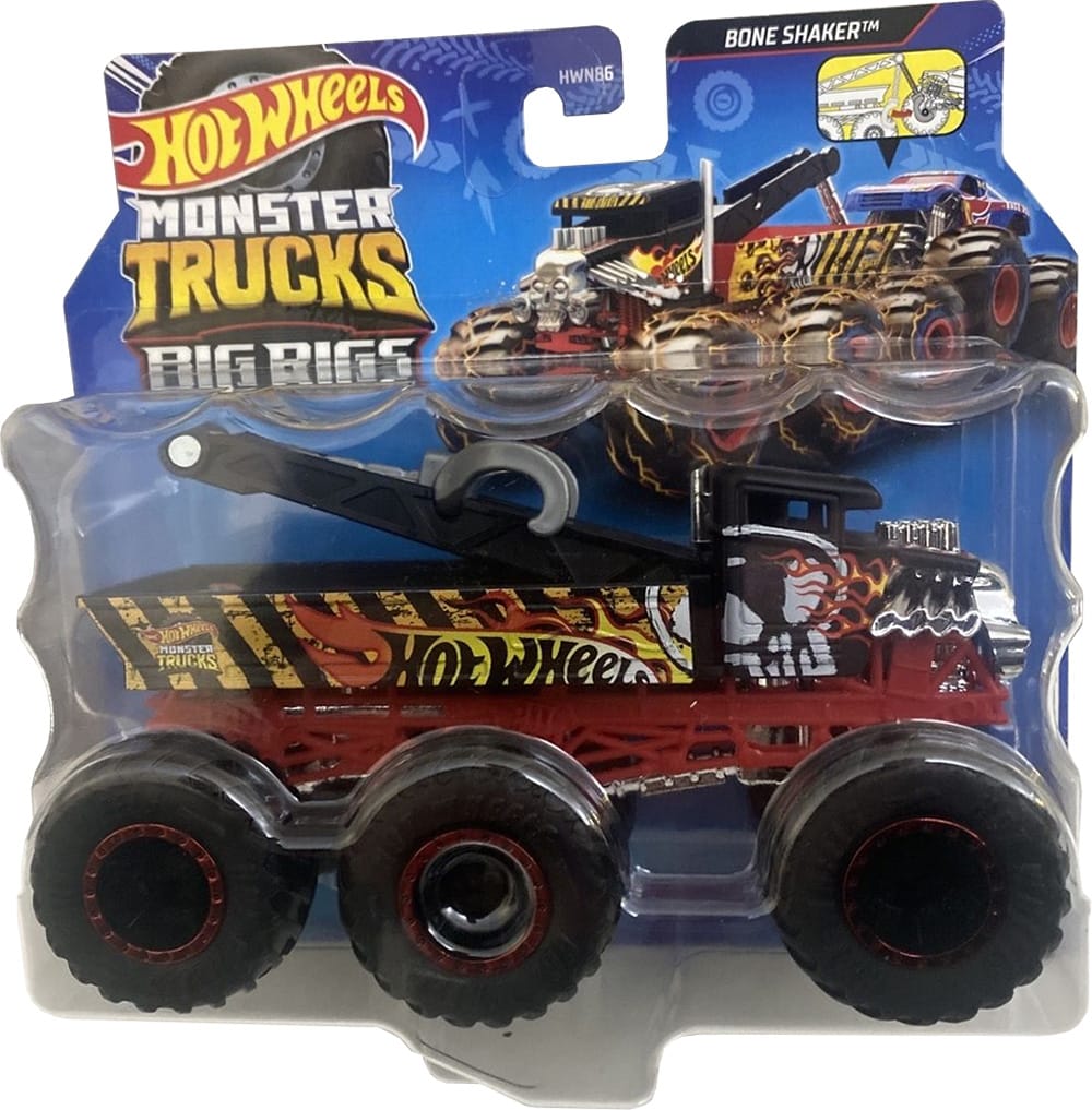 Hot Wheels 2024 Monster Trucks Big Rigs - Mix A