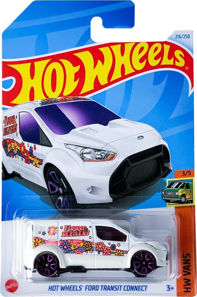 Hot Wheels Ford Transit Connect - 2024 Hot Wheels Treasure Hunt