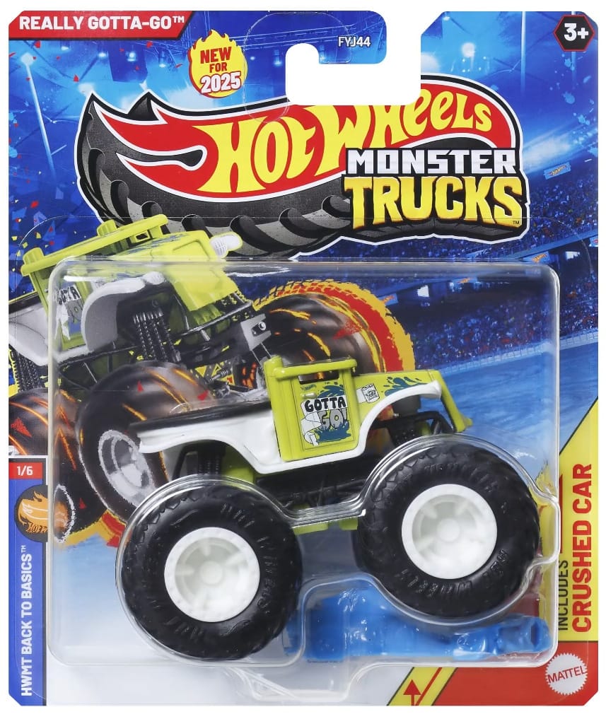 2025 Hot Wheels Monster Trucks - Mix 1