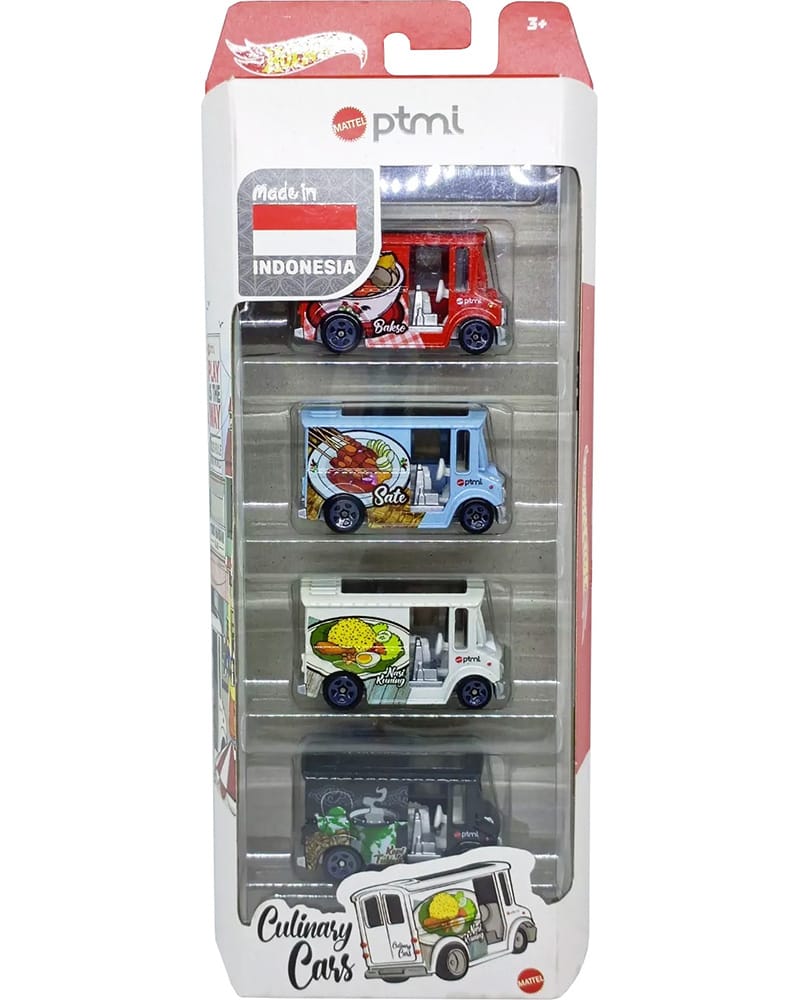 Hot Wheels Culinary Cars 4-Pack