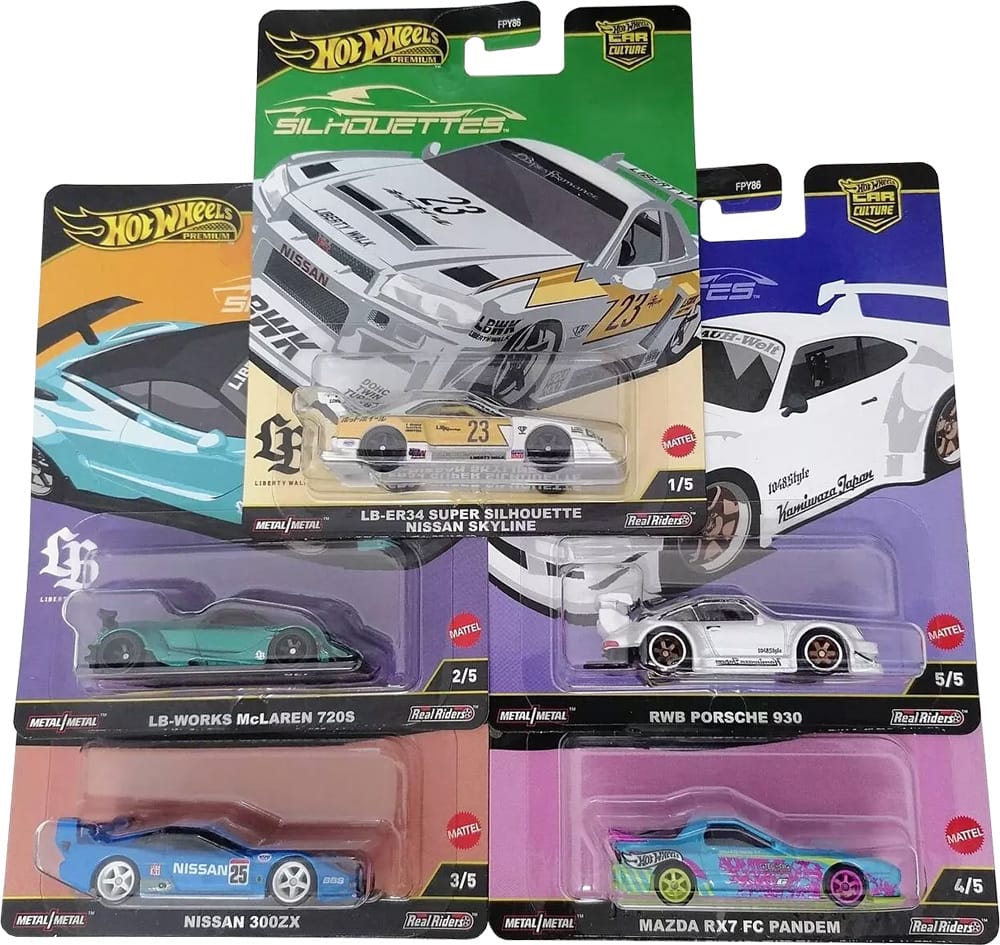 Hot Wheels 2025 Car Culture - Silhouettes