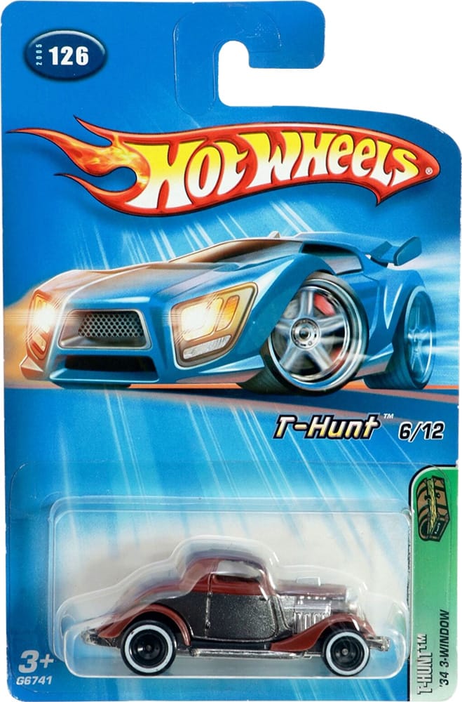 '34 3-Window - 2005 Treasure Hunt - Hot Wheels Giveaway