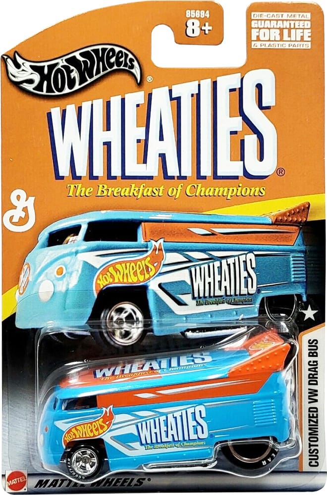 Wheaties VW Drag Bus - Hot Wheels Giveaway