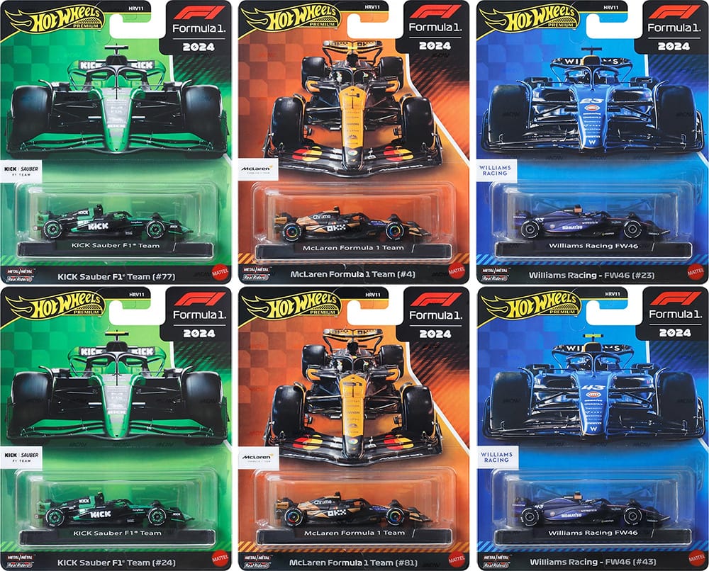 Hot Wheels Premium Formula 1 2024 - Mix 2
