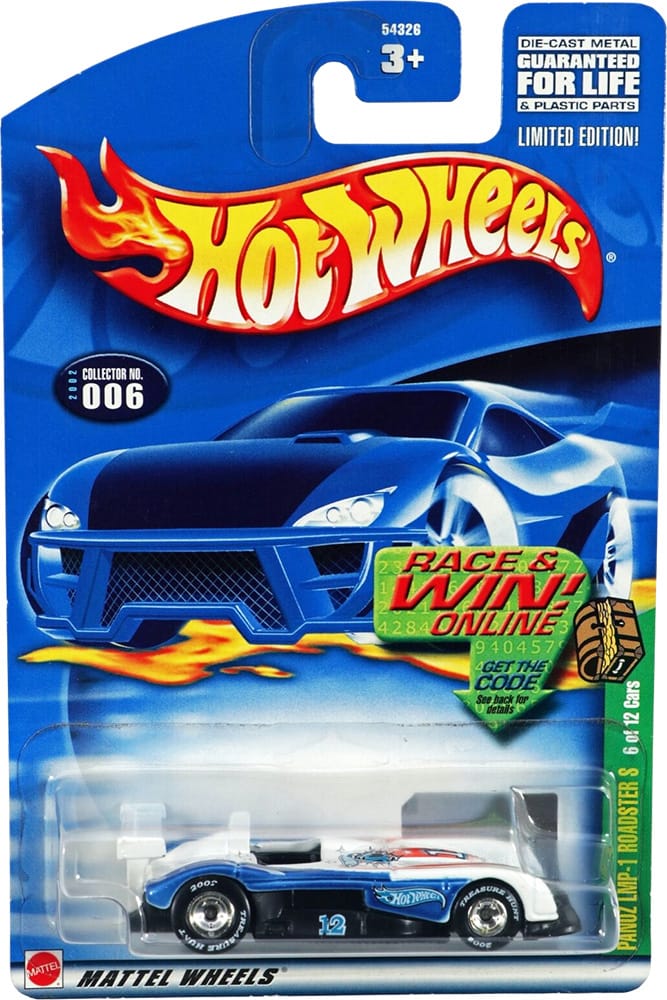 Panoz LMP-1 Roadster S - 2002 Treasure Hunt - Hot Wheels Giveaway