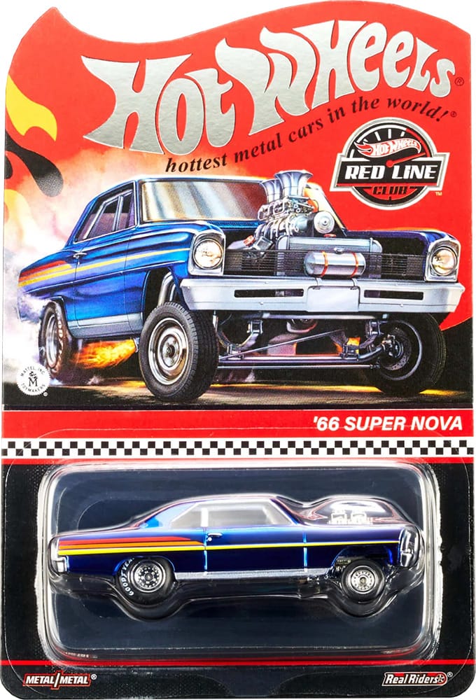 '66 Super Nova - 2023 Red Line Club - Hot Wheels Giveaway