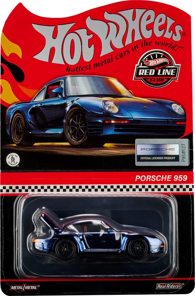 Porsche 959 - 2024 Red Line Club - Hot Wheels Giveaway