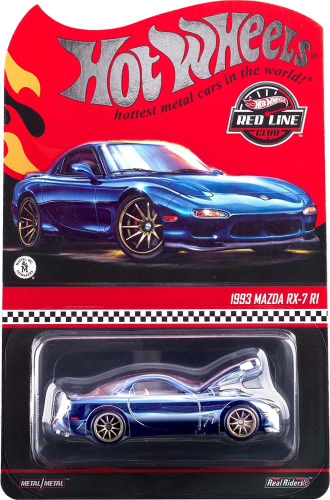 1993 Mazda RX-7 R1 - Hot Wheels 2025 Red Line Club