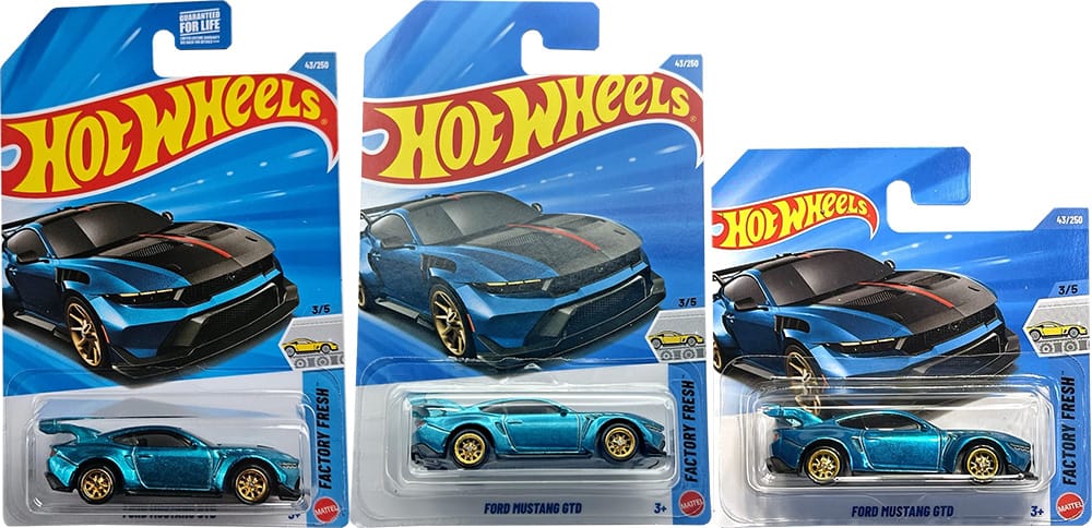 Ford Mustang GTD - Hot Wheels 2026 Super T-Hunt - US, Int. & Short Card