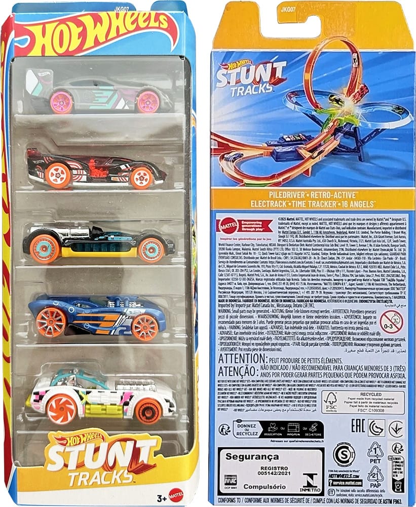 Hot Wheels 2026 Stunt Tracks 5-Pack